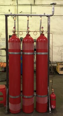 کیفیت  IG541 Inert Gas Fire Suppression System Without Residue 20MPa 30MPa کارخانه