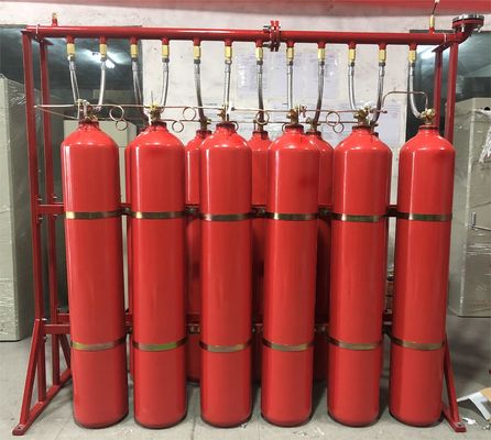 کیفیت  Enclosed Flooding Pipe Network Fixed CO2 Fire Extinguishing System کارخانه