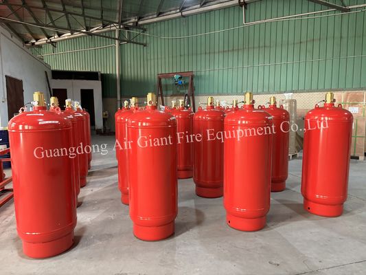 کیفیت  Cylinder For Environment-Friendly FM200 Fire Suppression System Museum کارخانه
