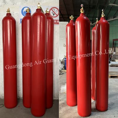 کیفیت  Inert Gas Argon IG55 IG100 IG541 Fire Extinguishing System Cylinder کارخانه