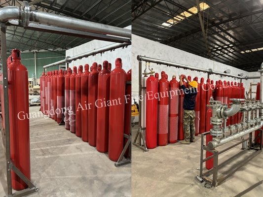 کیفیت  IG55: A Safe And Effective Solution For Fire Protection In Critical Facilities کارخانه