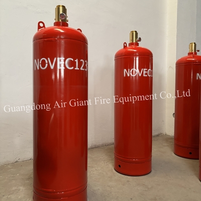 کیفیت  Automatic Novec1230 Gas System Cylinder Without Pollution For Telecommunication Room کارخانه