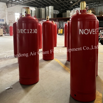 کیفیت  Novec 1230 Gas Cylinder 4.2MPa for Telecom Fire Suppression کارخانه