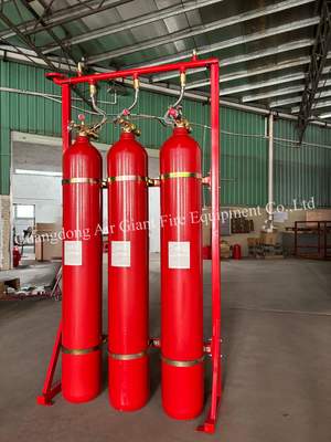 کیفیت  IG55 Argonite Fire Suppression System With 20MPa/30MPa Pressure کارخانه