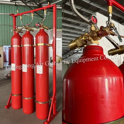 کیفیت  Inert Gas IG55 Fire Suppression Systems Are Safe For People And Sensitive Equipment کارخانه
