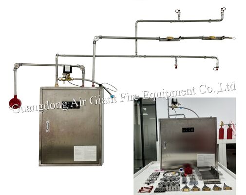 کیفیت  Fully Automatic Kitchen Fire Suppression System کارخانه