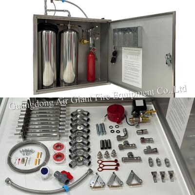 کیفیت  Kitchen Fire Suppression System Dedicated Induction Kit کارخانه