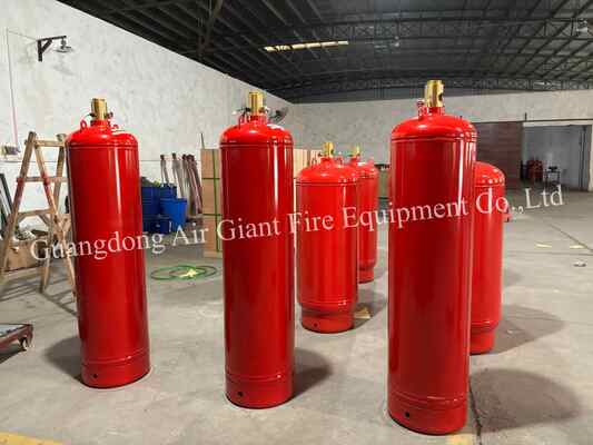 کیفیت  Environment-friendly Novec1230 Fire Extinguishing System Cylinder Without Residue For Battery Room کارخانه