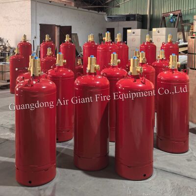 کیفیت  Automatic FM200 Fire Extinguishing System Cylinder Without Residue For Server Room کارخانه