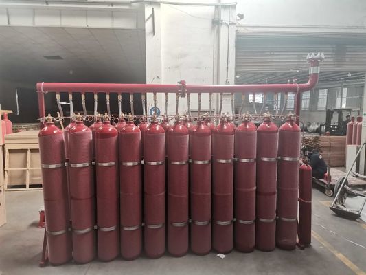 CAL Ig 100 سیستم اطفاء حریق گاز بی اثر 20 کیلوگرم بدون باقی مانده