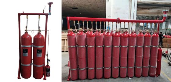 CAL CMA سیستم اطفاء حریق گاز بی اثر IG 541 سیلندر 80 لیتر
