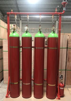 سیستم اطفاء حریق گاز بی اثر Inergen IG 541 عایق 80 لیتری بدون باقیمانده