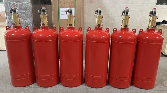 کپسول آتش نشانی آویزان سیستم اطفاء حریق Novec 4.2MPa