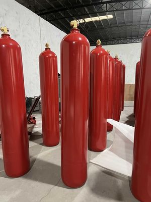 سیلندرهای CO2 سیستم اطفاء حریق دی اکسید کربن در اتاق مخابرات