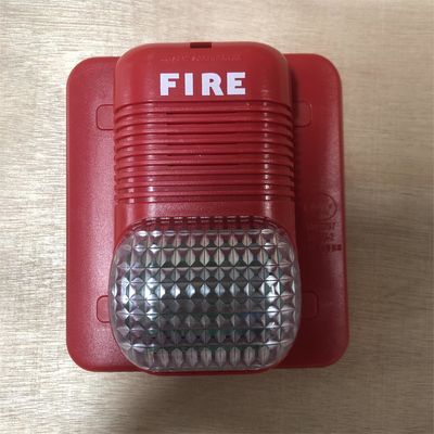 سیستم FM200 سیستم اعلام حریق DC24V چشمک زن قرمز و زنگ هشدار صدا و نور