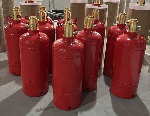 حفاظت در برابر آتش سیلندرهای نیتروژن CNAS FM200 در مرکز داده