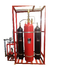 تجهیزات اطفاء حریق سیستم اطفاء حریق 6.0 مگاپاسکال Hfc227ea پیستون Flow Clean Agent
