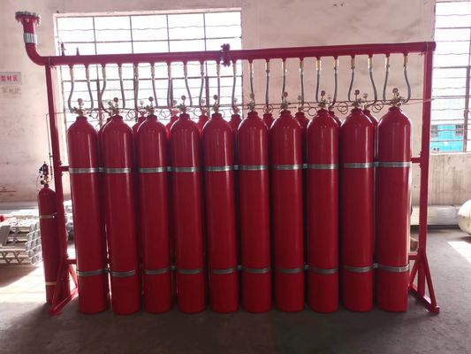IG541 سیستم خاموشی آتش با گاز غیر فعال با تشخیص شعله 200-300 بار 10-50°C