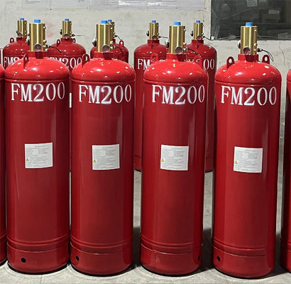 سیستم کپسول آتش نشانی اتاق سرور HFC 227ea سیلندر 4.2 مگا پاسکال
