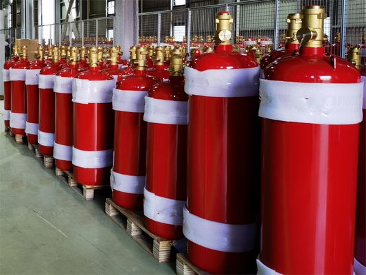 محیط زیست دوستانه HFC227ea سیستم خاموش کننده آتش بدون باقی مانده در اتاق UPS
