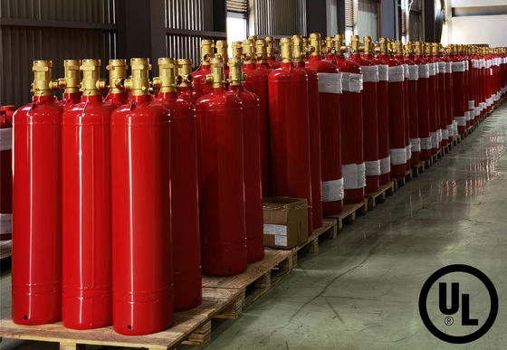UL سیستم خاموشی آتش FM200 عایق بندی شده در اتاق مخابرات باقی مانده نیست