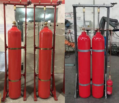 سیستم اطفای حریق ثابت CO2 70 لیتری 1448 میلی متری