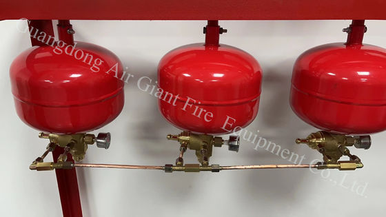 cafss 30L 1.6Mpa FM200 خاموش کننده آتش بدون باقی مانده برای موزه