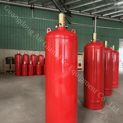 بطری های Cafss برای سیستم خاموش کننده آتش اتوماتیک FK5112 بدون آلودگی برای اتاق سرور