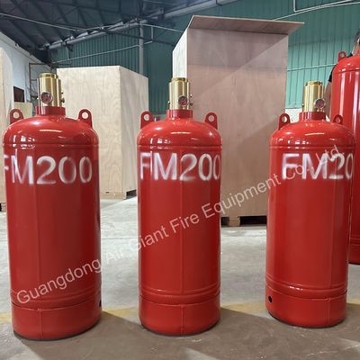 سیلندر برای سیستم خاموشی آتش FM200 بدون آلودگی اتاق برق