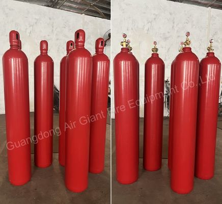 آرگون IG55 سیستم خاموش کردن آتش با گاز بی اثر با تشخیص شعله 200-300 بار 10-50 °C