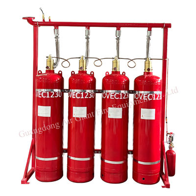 5.3MPa Novec1230 سیستم خاموشی آتش با حالت شروع خودکار