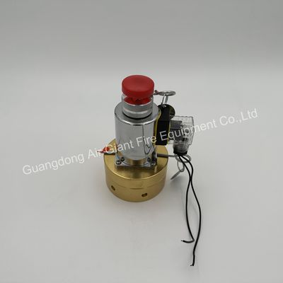 اکتور سولنویدی نصب شده بر روی سیلندر برای سیلاب های بسته HFC-227ea FM200 سیستم خاموشی آتش
