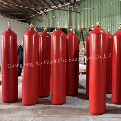 سلندر سیستم آتش زدایی گاز غیرفعال IG55 آرگونیت 84/140L سفارشی