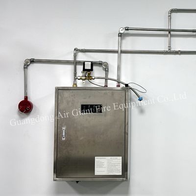 سیستم اطفاء حریق شیمیایی مرطوب آشپزخانه با ظرفیت پر کردن 12 لیتری مواد