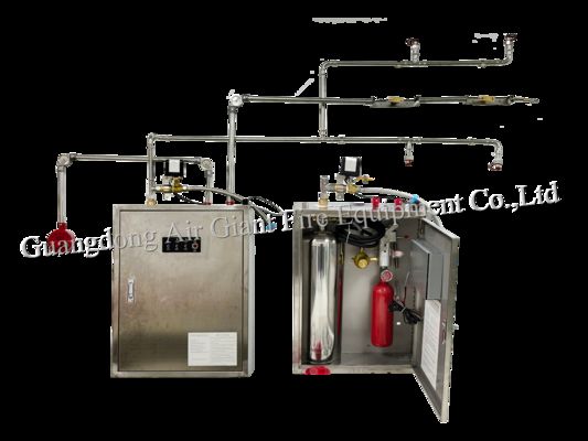 سیستم سرکوب آتش آشپزخانه تجاری برای آتش سوزی روغن خوراکی