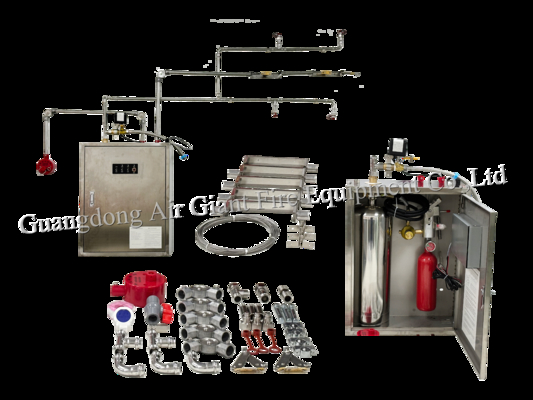 سیستم اطفاء حریق اتوماتیک آشپزخانه تک سیلندر