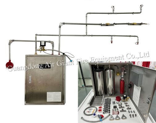 سیستم آتش سوزی کاملا اتوماتیک برای آشپزخانه های تجاری